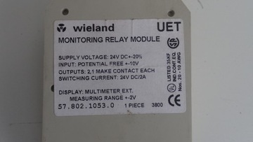 Przekaźnik Wieland 57.802.2053.0 UET 24V