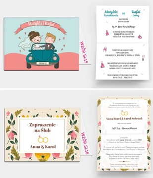 Свадебные приглашения с цветами в деревенском стиле в стиле бохо