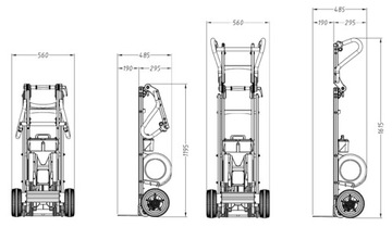 Грузовой подъемник по лестнице Liftkar HD 330 Fold LEASING!!