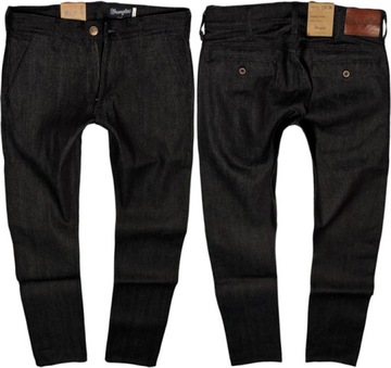 spodnie WRANGLER DENIM CHINO dry W31 L34 chinosy