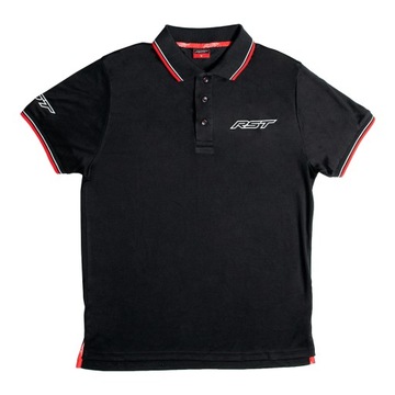 KOSZULKA MOTOCYKLOWA POLO RST POLY CASUAL BLACK S