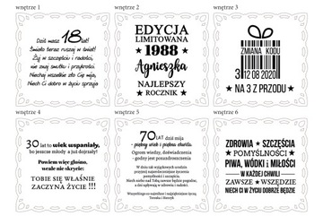 Обязательный подарок на день рождения 18, 40, 50, 60, 70 лет до 10 лет.