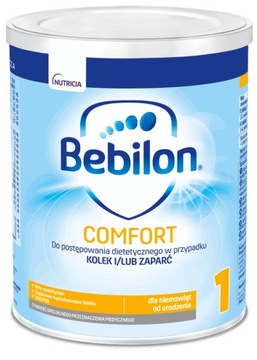Bebilon Comfort 1 400g NOWOŚĆ na kolki od 1 dnia
