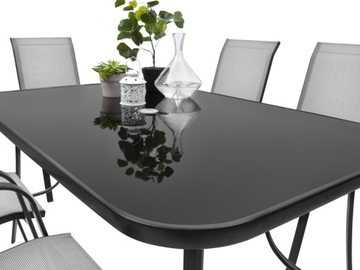 Садовая мебель набор Таблица 6+1 для балкона террасы