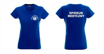 KOSZULKA OPIEKUN MEDYCZNY FIZJOTERAPEUTA JAKOŚĆ M