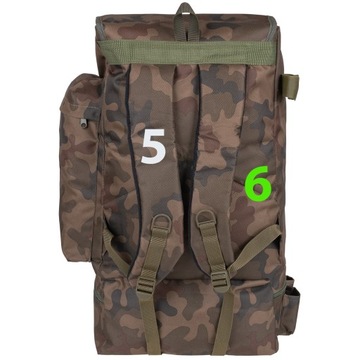 Рюкзак Cordura для рыбалки 80 л - Оливковый, Моро
