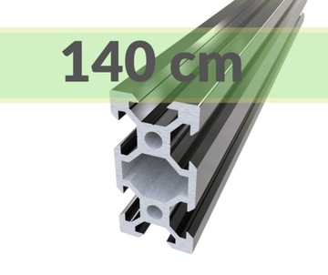 PROFIL ALUMINIOWY KONSTRUKCYJNY 20x40 T6 140 cm V