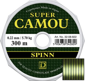 Żyłka Dragon Super Camou Spinn 150m 0.18mm
