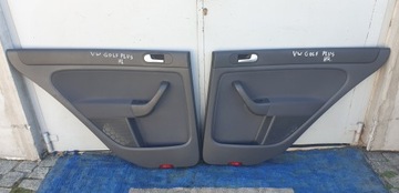 VW GOLF V VI PLUS 5M0 ОБИВКА ДВЕРИ ПЕРЕДНЕЙ ЛЕВОЙ