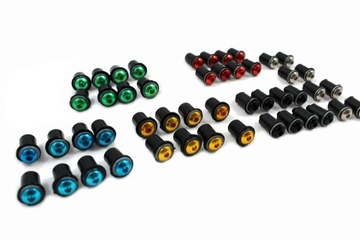 8 ВИНТОВ ДЛЯ ВЕТРОВОГО СТЕКЛА M5, ОБТЕКТОРЫ, 7 ЦВЕТОВ