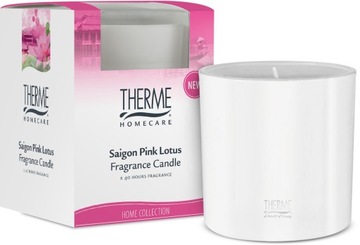 THERME SAIGON PINK LOTUS ŚWIECA ZAPACHOWA 200g