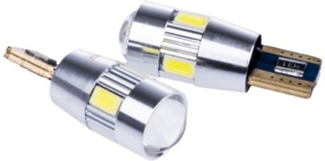 MOCNE W5W LED CANBUS Światła Postojowe AUDI A6 C6
