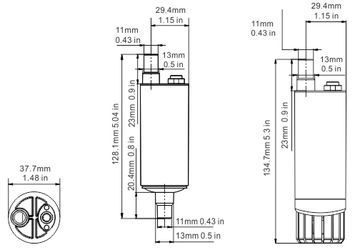 ВОДЯНОЙ НАСОС 12 В 13 Л ПОГРУЖНОЙ + ПОТОК SEAFLO ДЛЯ КАМЕРЫ