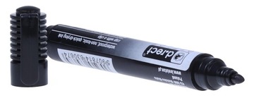 MARKER permanentny okrągły wodoodporny CZARNY