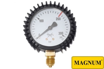 Manometr Argon/CO2 63mm 315 bar gwint 1/4