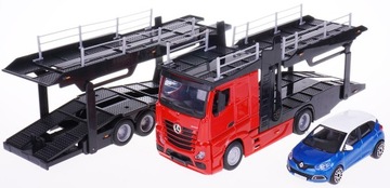 MERCEDES-BENZ ACTROS TIR LAWETA 1:43 RENAULT CAPTU