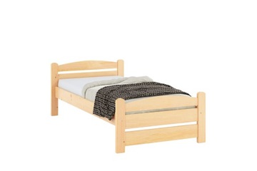 Łóżko drewniane KAROL 90x200 stelaż MEBLE KLUPŚ