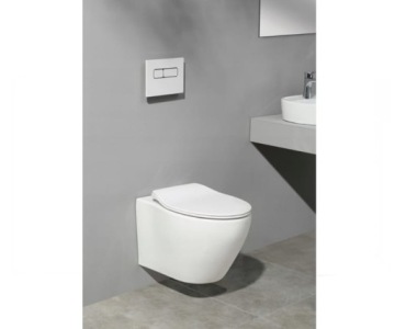 КОМПЛЕКТ ВСТРАИВАННОГО МОНТАЖА GEBERIT + чаша, доска, кнопка