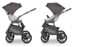 КОЛЯСКА 2в1 ДЛЯ ПРОГУЛКИ НА ГОНДОЛЕ / Basic Pastel Stone Riko