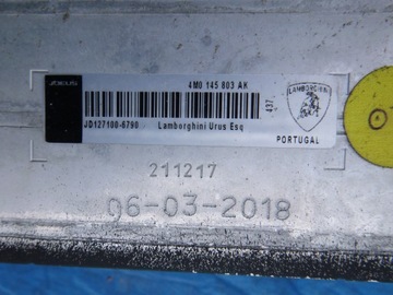 AUDI Q8 RS, URUS CHŁODNICA POWIETRZA LEWA PRAWA