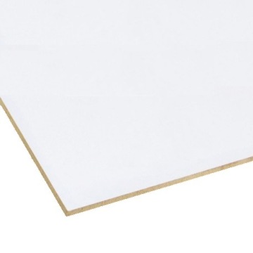 ХДФ 3мм БЕЛЫЙ 2 СТОРОНЫ. ФОРМАТ А4 210х297х10 шт.