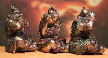 ВИКИНГ ВИКИНГИ ФИГУРКА НЕ ГОВОРИТ, НЕ СЛЫШИТ, НЕ ВИДИТ