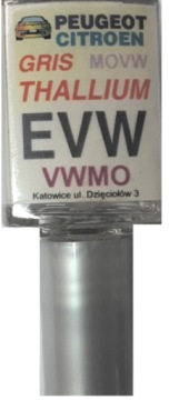 CITROEN PEUGEOT EVW MOVW GRIS THALIUM LAKIER ZAPRAWKA DO RYS 10 ML ARA