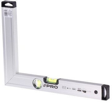 KĄTOWNICA KĄTOWNIK ALUMINIOWY POZIOMICA PRO 40x60