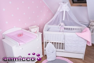 Шифоновая палатка BEDACHINE TIPI POMPONS