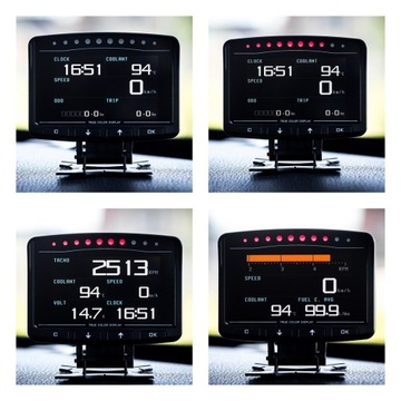 Autool x50PRO OBD2 Отображение параметров двигателя