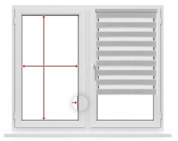 Рулонные шторы плиссе на окна DIMENSION