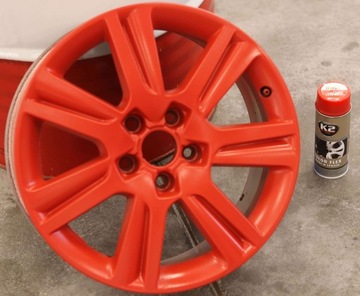 K2 COLOR FLEX RED 400 МЛ РАСПЫЛЯЕМЫЕ РЕЗИНОВЫЕ КОЛЕСА