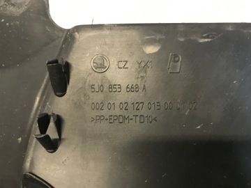 MASKA MŘÍŽKA SKODA FABIA II ROOMSTER 5J0853668A