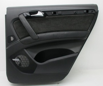 BOCZEK DRZWI PRAWY TYŁ AUDI Q7 4L OBSZYWANA SKÓRA