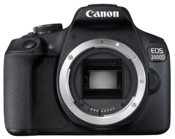 CANON EOS 2000D BODY CZARNY - NOWY