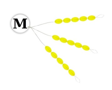 15 X DOBRY STOPER SILIKON NA DRUCIE 3,0/4,6 mm (M)