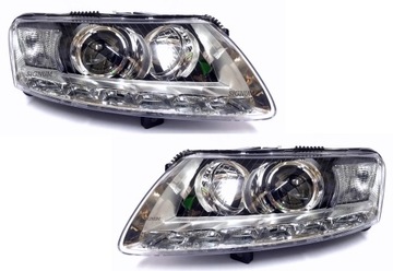AUDI A6 4F C6 08-11 XENON LED NOWE LAMPY KOMPLET