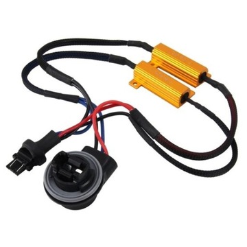 Rezystor Żarówki Led CANBUS P27/7W T25 3157