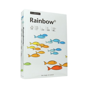 PAPIER KSERO A4 KOL93 80g RAINB. J.SZARY(a500)