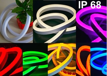 Неоновый светодиод RGB, подводный IP68 24В Polimer Profesional