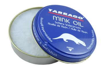 Mink oil Tarrago 100ml. do butów skóry odżywczy