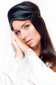 2x КРАСИВЫЙ ШЕЛК Спальная повязка на глаза 2019 г.