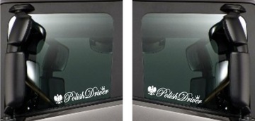 Наклейка на грузовик польского водителя-дальнобойщика *УЗОРЫ *ЦВЕТА