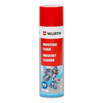 WURTH ZMYWACZ PRZEMYSŁOWY DO ETYKIET NAKLEJEK SMARÓW 500ml