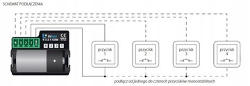 inBox 3V (CR123A) Модуль управления WiFi BLEBOX