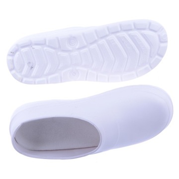 CHODAKI TYPU CLOGS BIAŁE, AMARO, EVA, SRC, 40,CE,F