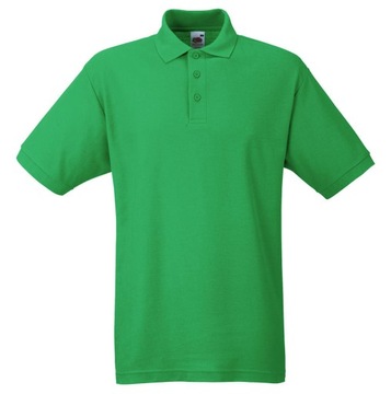 KOSZULKA POLO 65/35 Fruit of The Loom k. green XL