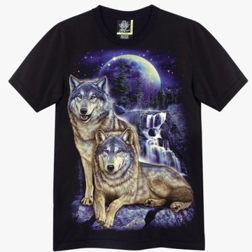 Koszulka WILKI WOLF MOON ROCK EAGLE GW247 M