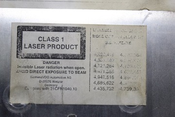 НАВИГАЦИОННЫЙ СЧИТЫВАТЕЛЬ BMW E46 СЕДАН 10878810