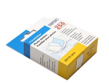 PRZYLEPCE 250 szt DO WKLEJANIA ZDJĘĆ